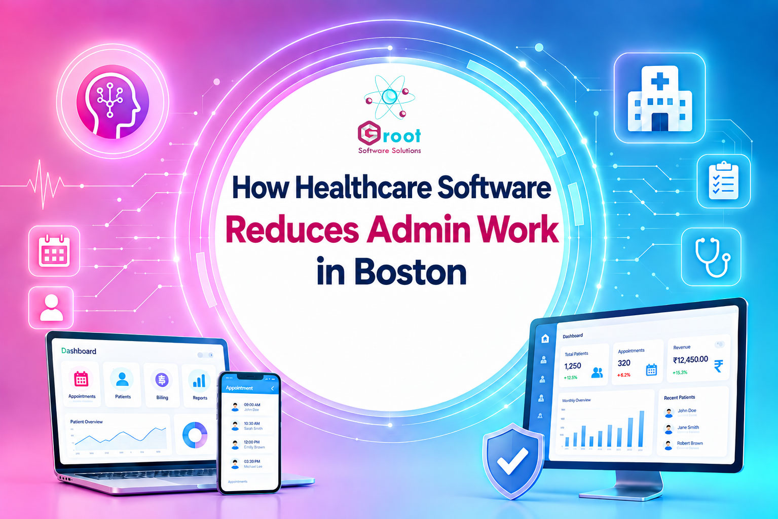 How Healthcare Software Reduces Admin Work in Boston